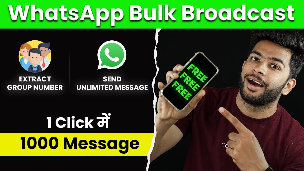 WhatsApp Bulk Message Sender Free Tool | WhatsApp Marketing Software ...