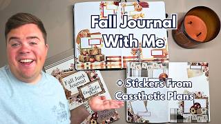 Fall Journal With Me | Fall Junk Journal Sticker Book by Cassthetic Plans