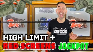 $50 SPINS 🔔 High Limit Slots + Red Screens JACKPOT!