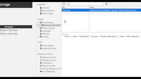 Angular Local Storage
