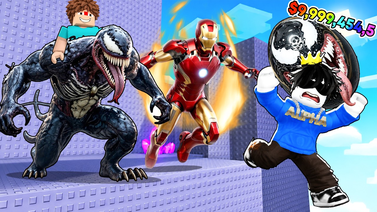 I Stole the RAREST Superhero Eggs in Roblox!