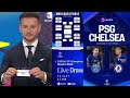 MOMENT CHELSEA WAS DRAWN AGAINST PSG IN THE CHAMPIONS LEAGUE KNOCKOUT STAGE 😱 CLUB WORLD CUP REMATCH