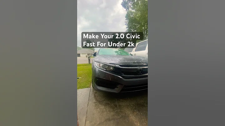 Best Modifications for 2.0 Honda Civic