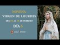 🕯 NOVENA de la VIRGEN de LOURDES • Día 6 • #Novena