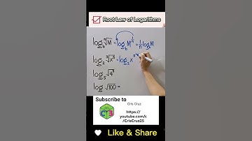 Laws on Logarithms 🤯 #shorts #maths #logarithm #fyp