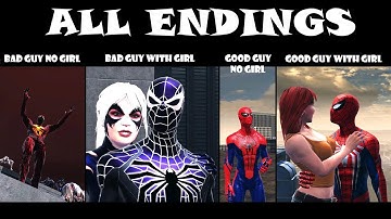 [60 FPS + Mods] Spider-Man Web of Shadows All Endings