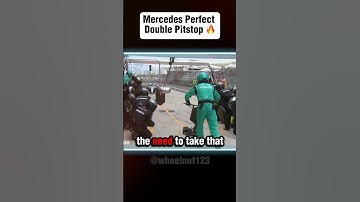 Mercedes Perfect Double Pitstop | F1 #shorts #formula1 #f1