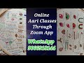 Aari Online Classes Through Zoom App from June 2nd | For More Details WhatsApp 9066918144