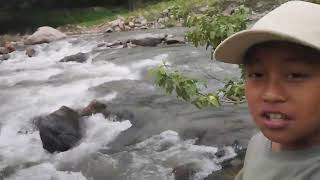 My first time in a river in peakwa kola