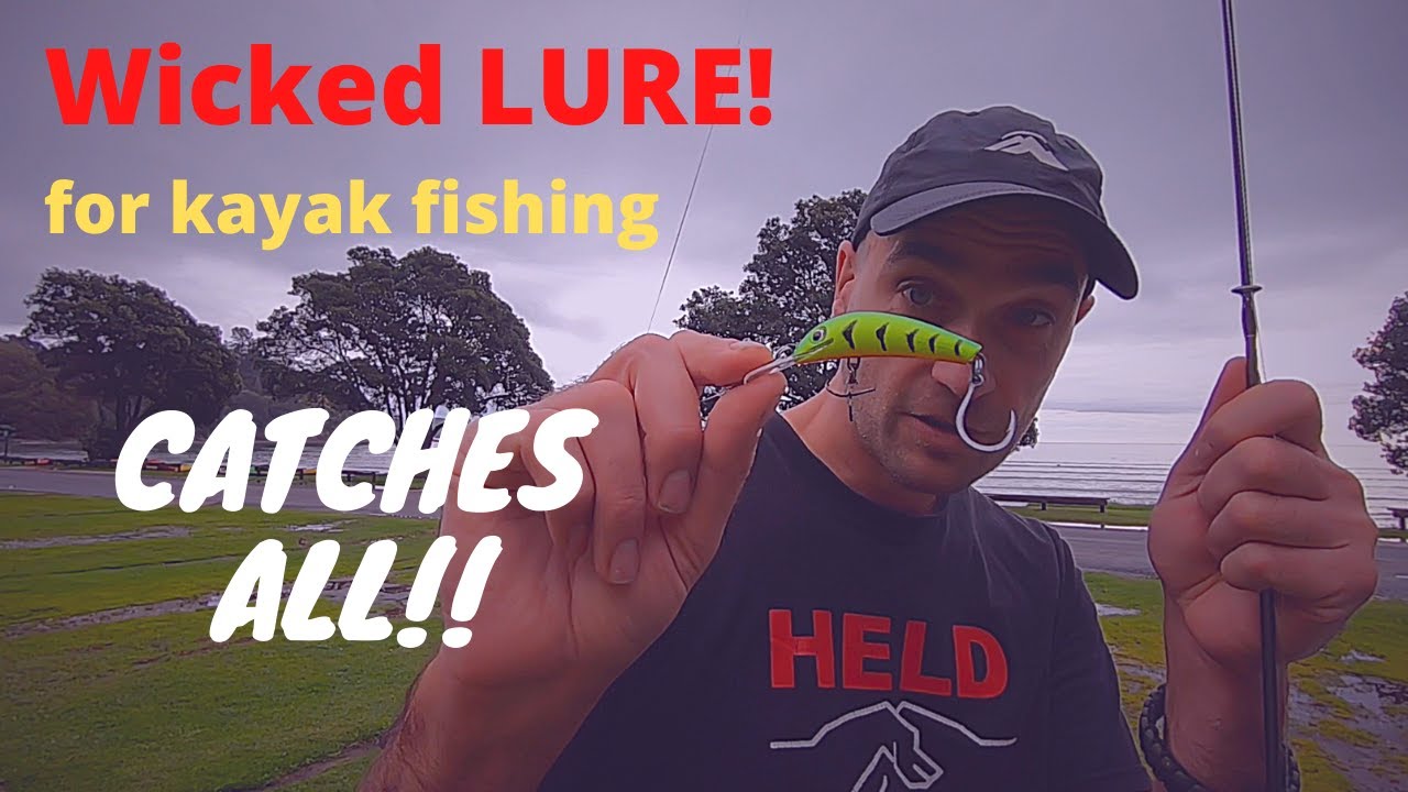 Awesome Kayak trolling lure for Snapper and Kahawai - Stump Jumper Lure  Review 