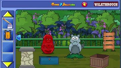 G2J   Feed the hungry squirrel  walkthrough - games2jolly