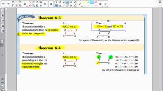 Video Notes 6 2 Properties of Parallelograms 6 2 Notes Parallelogram