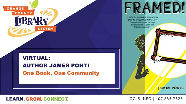 Virtual: Author James Ponti