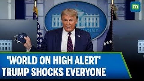 Trump Address to the Nation LIVE:  Trump Urgent Address To The World From White House | Trump LIVE