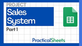 SALES MANAGEMENT SYSTEM with Google Sheets 💵 - Part 1