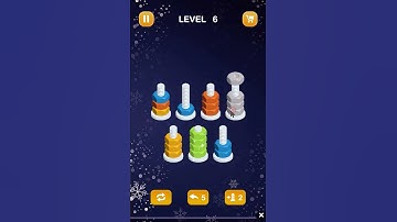Nut Sort | Color Puzzle Games 2025 | Level 6 | Mobile Games