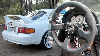 FIXING MY AFTERMARKET STEERING WHEEL | TOYOTA CELICA ST204