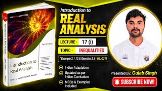 👉 Inequalities Explained 🔥 | Real Analysis | Bartle & Sherbert #iitjam #maths #csirnet #gate