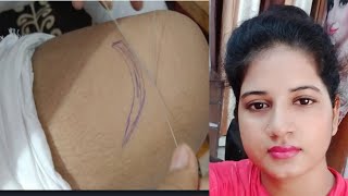 आइब्रो थ्रेड चलाने की प्रैक्टिस  eyebro ki practic kre  professional beautician screenshot 3