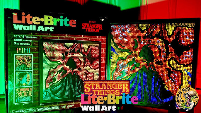 Lite Brite Lite-Brite Wall Art Pop Wow! Edition 2307 - Best Buy