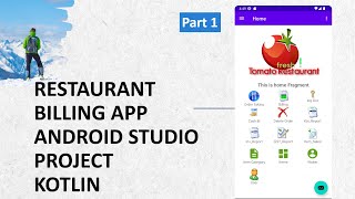 Restaurant billing app | Android Studio Projects | Kotlin