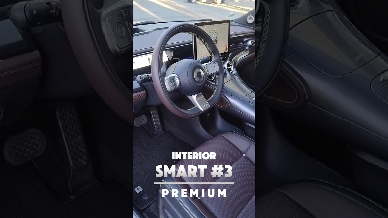 smart #3 Premium por dentro: Este interior surpreendeu-nos!