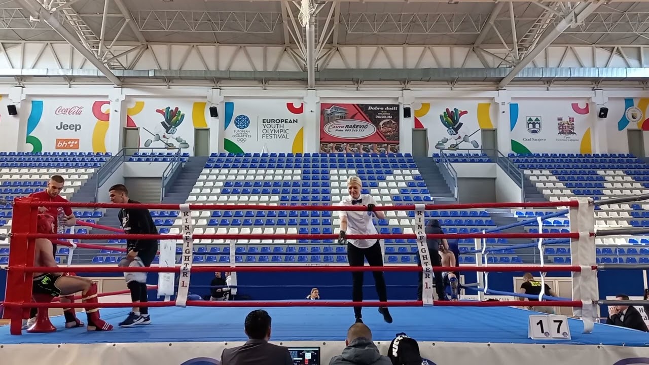 Almir Mujagic (R) vs Benjamin Poturak (B)