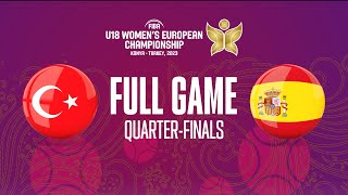 QUARTER-FINALS: Turkey v Spain | Full Basketball Game