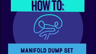 How to: Manifold Dump Set