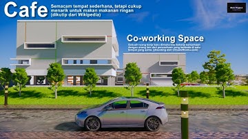 desain cafe kekinian dengan tempat nongkrong outdoor