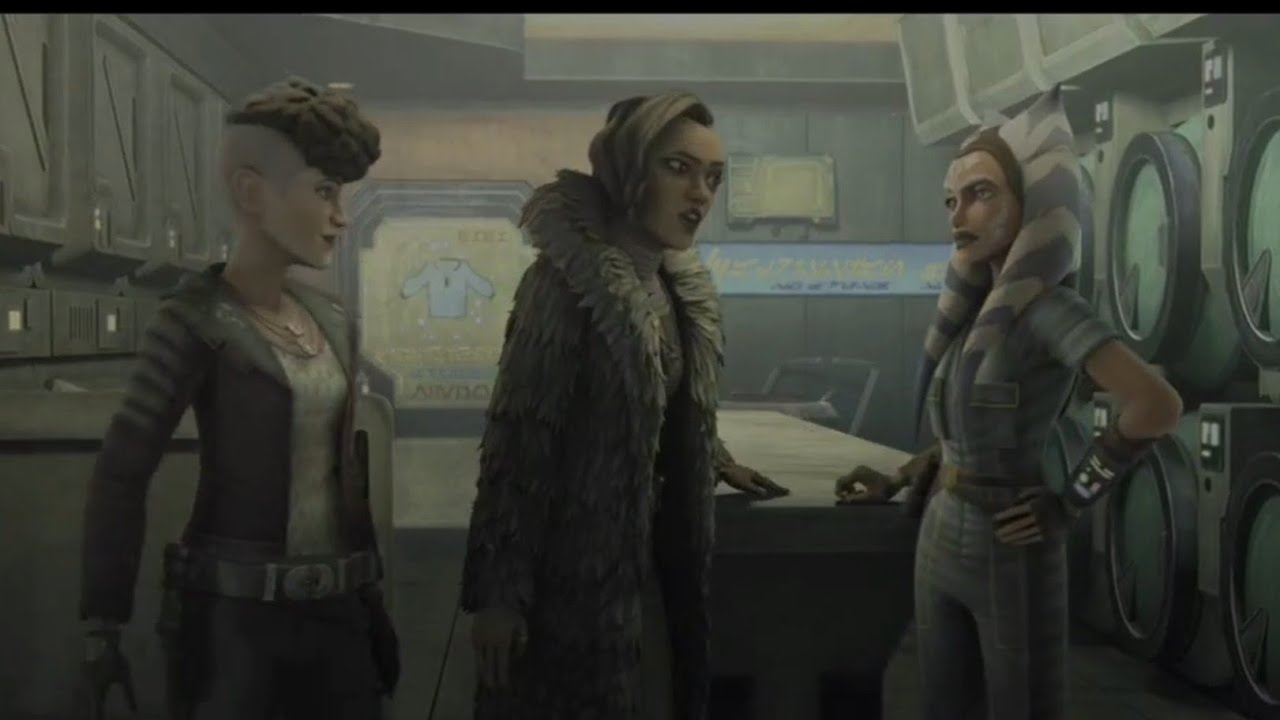 Star Wars The Clone Wars Ahsoka Meets Rafa Martez Season 7 Episode 5 ...