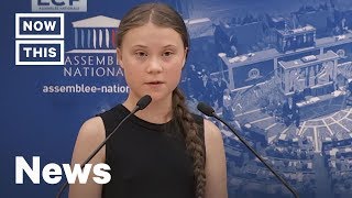 Climate Activist Greta Thunberg Delivers Fierce Speech Before French Parliament | NowThis