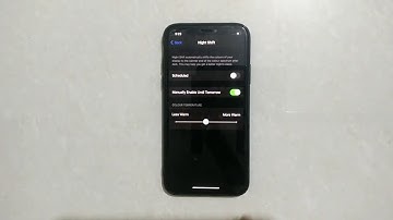 How To Schedule Night Shift On Iphone For Manually Enable Until Tomorrow