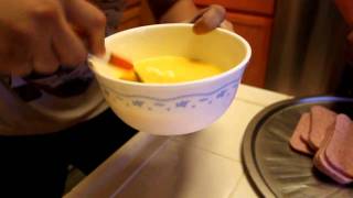 Calvin Scrambling Eggs