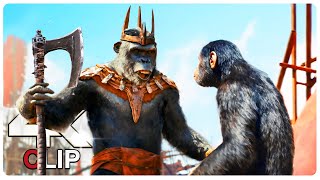 KINGDOM OF THE PLANET OF THE APES All Movie CLIPS + Trailer (NEW 2024)