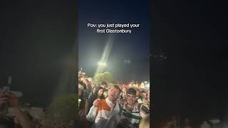 This has all gotten a bit mad to be honest #glastonbury #livemusic #coldplay #shorts
