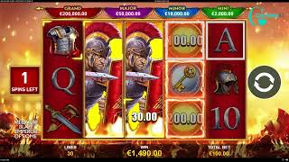 Mega Fire Blaze Emperor Of Rome by Rarestone Gaming Video Review | GamblerID