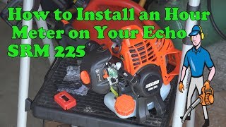 How to install an hour meter on your Echo SRM 225 String Trimmer