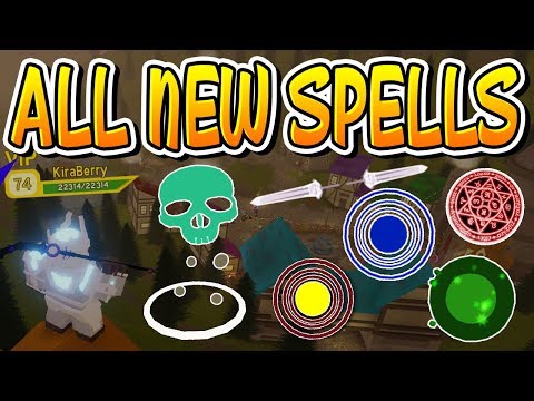 All New Pirate Island Spells In Dungeon Quest Roblox Youtube - roblox dungeon quest legends in pirate island