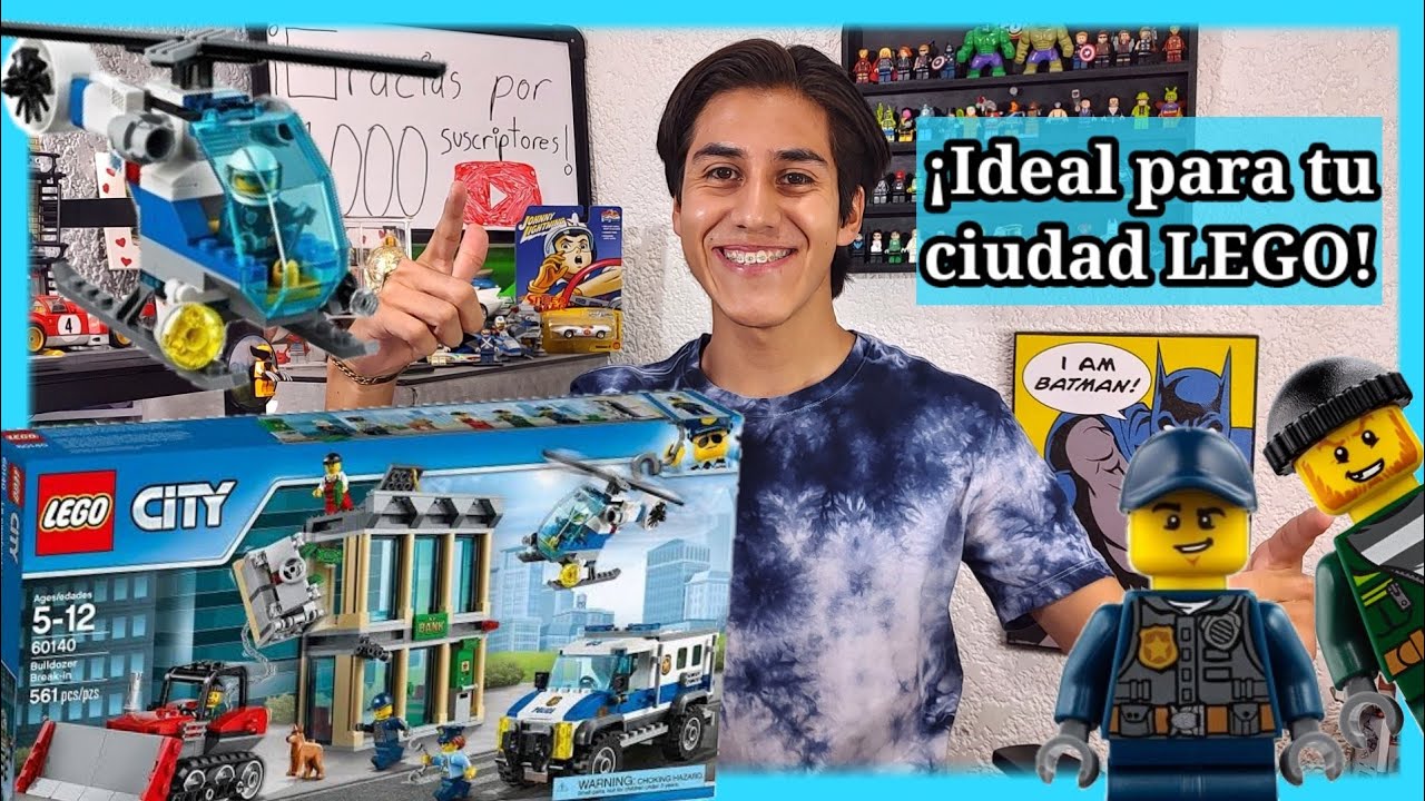 EL SET BULLDOZER BREAK- IN DE LEGO- ¡UN BANCO INCREÍBLE!