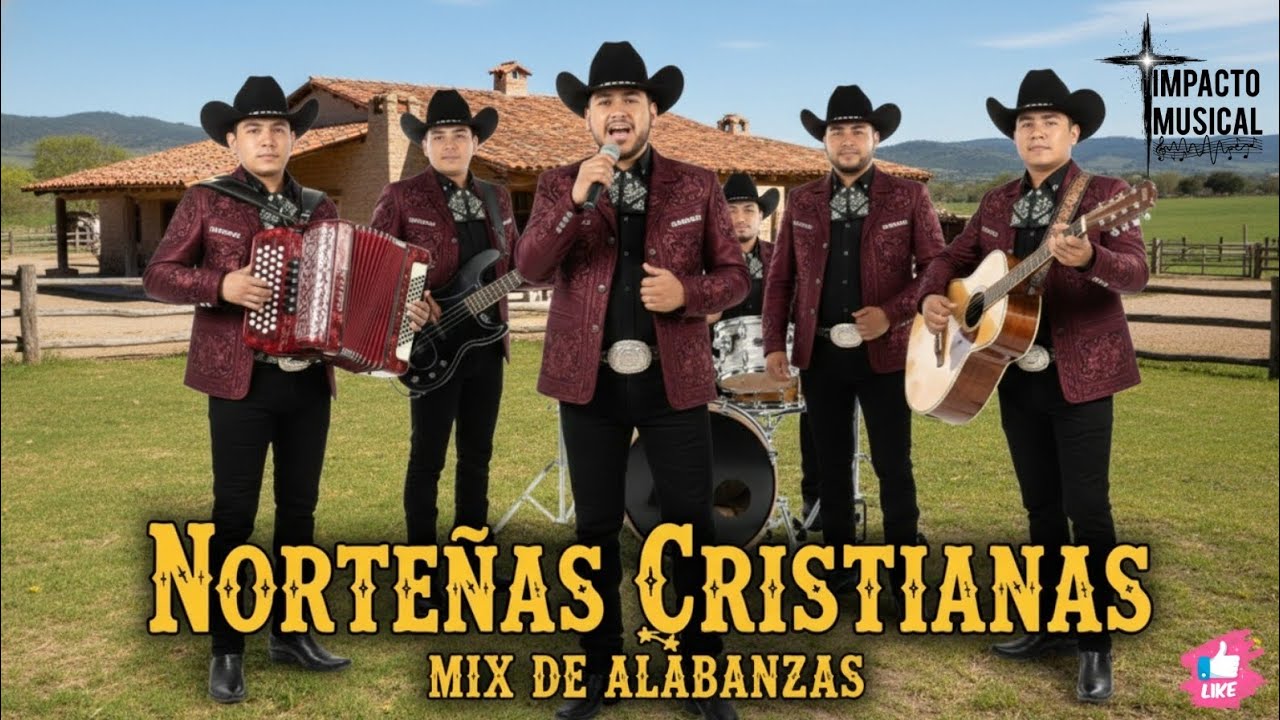 Inspiración Cristiana Norteño | Mix De Alabanzas Evangélicas Norteñas 🎙