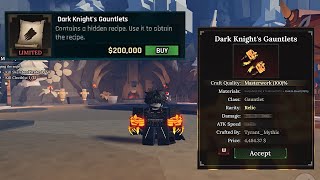 Dark Knights Gauntlets Showcase The Forge