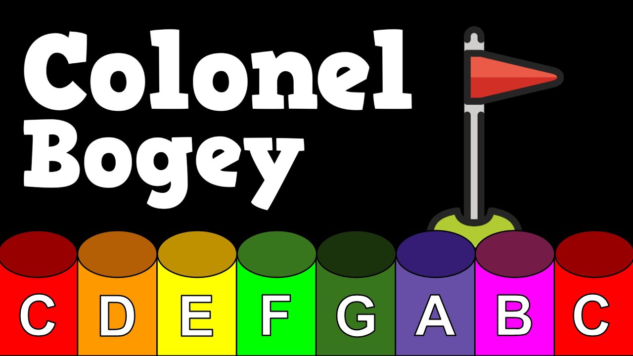 Colonel Bogey March [Ricketts] Boomwhacker Play Along YouTube