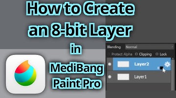 How to Create an 8-bit Layer in Medibang Paint Pro (PC Version)