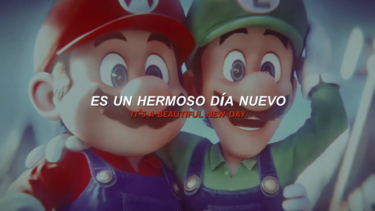 La cancion que aparece en el final de Super Mario Bros Movie | Mr. Blue Sky (Sub Español/Lyrics)