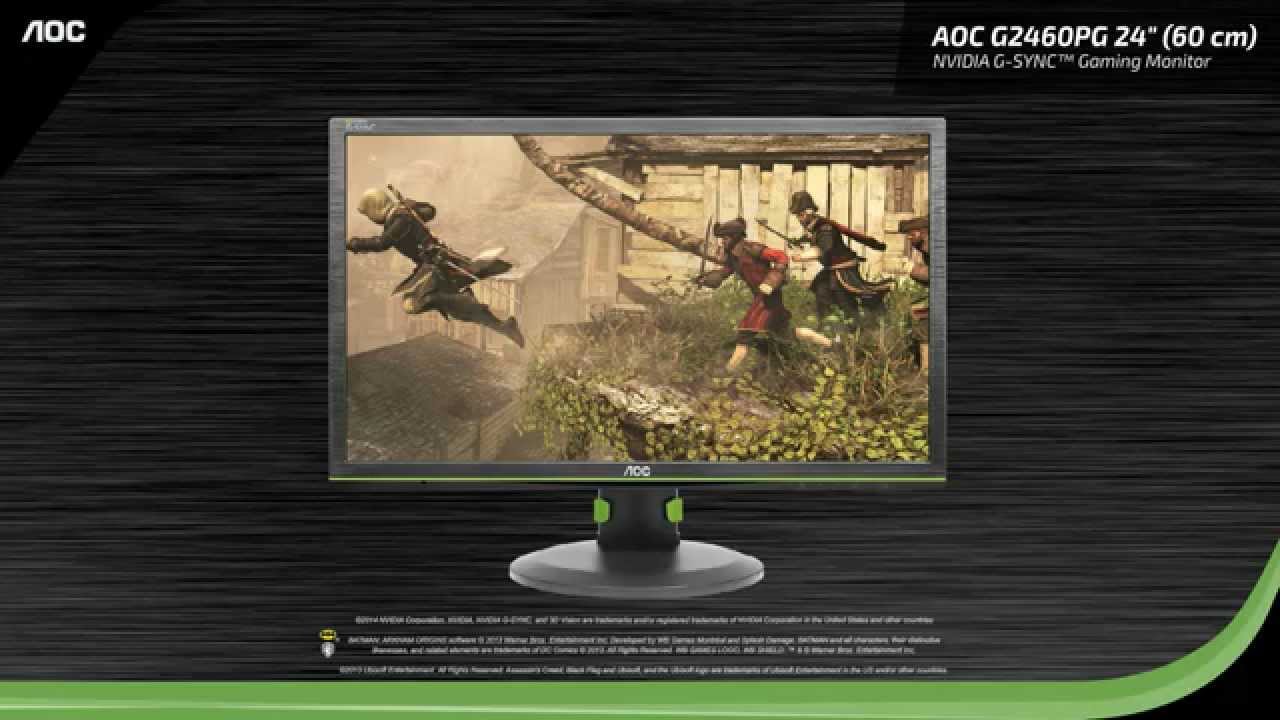 AOC Gaming Monitor G2460PG - Demo Flash