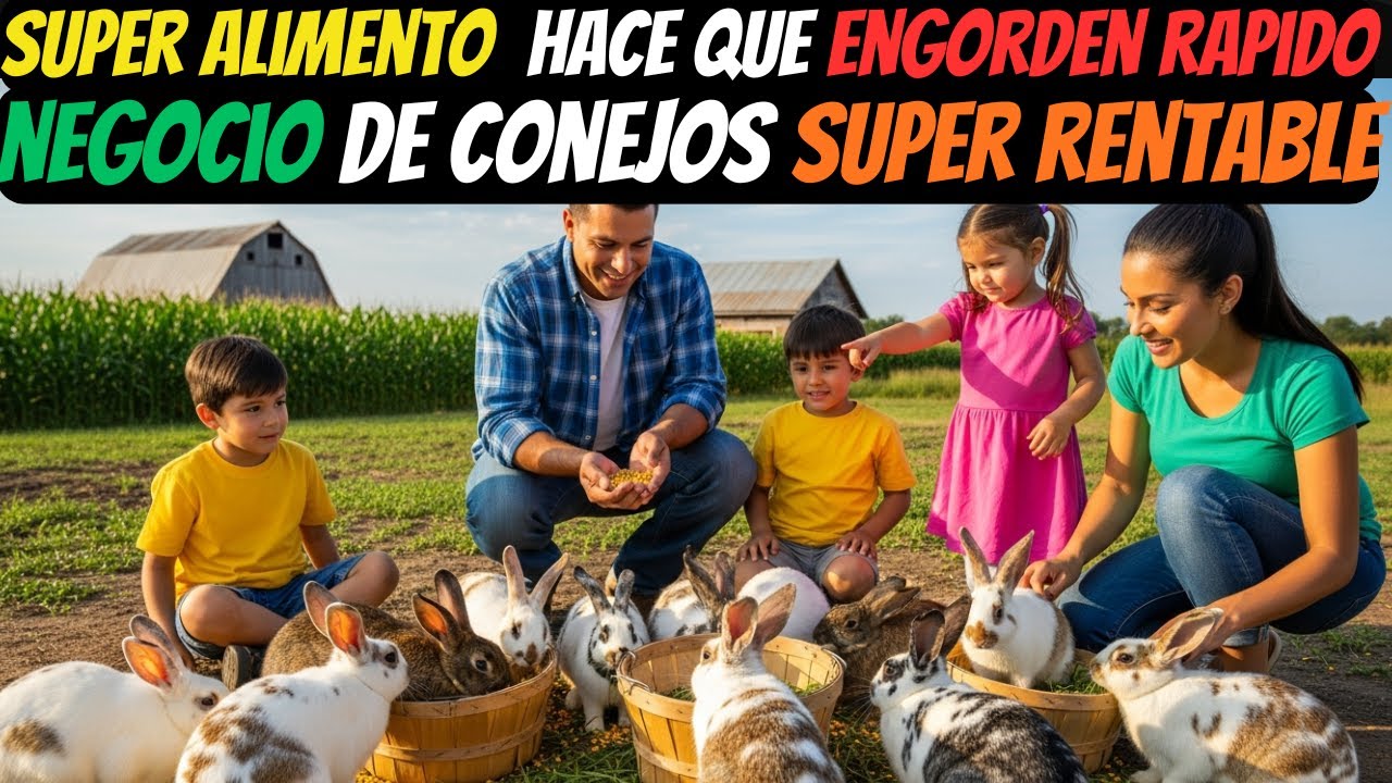 como hacer que tus conejos crescan rapido y gordos y ganar dinero rapido en casa en 2026