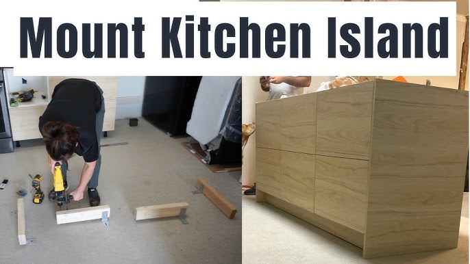 How Are Kitchen Islands Attached To The Floor