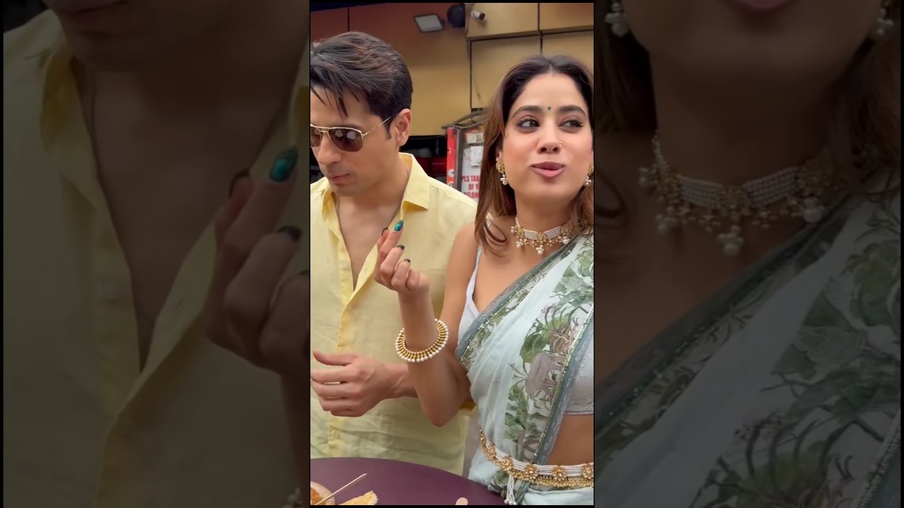 Janhvi Kapoor And Sidharth Malhotra #janhvikapoor #sidharthmalhotra #music #song #love #bollywood