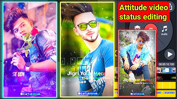 Attitude status video editing | kinemaster new WhatsApp status editing | Cool Tech Mukesh |